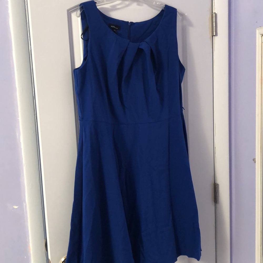 Blue 20w dress